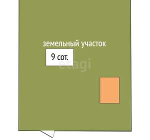 Дача 35м², 2-этажный, участок 9 сот.  