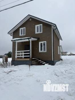 Дом 130м&sup2;, 2-этажный, участок 6 сот.  