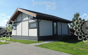 Дом 64м&sup2;, 1-этажный, участок 9 сот.  