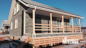 Дом 120м&sup2;, 2-этажный, участок 7 сот.  