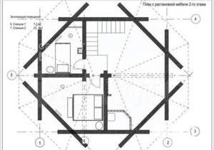 Коттедж 78м&sup2;, 2-этажный, участок 26 сот.  