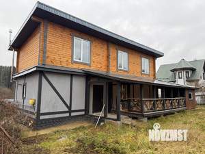 Дом 130м&sup2;, 2-этажный, участок 13 сот.  