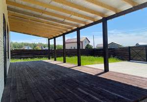 Дом 135м&sup2;, 1-этажный, участок 11 сот.  