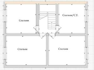 Дом 170м², 2-этажный, участок 8 сот.  