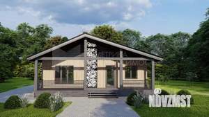 Дом 160м&sup2;, 1-этажный, участок 12 сот.  