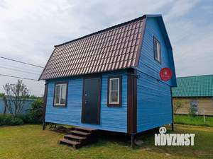 Дом 63м&sup2;, 2-этажный, участок 9 сот.  