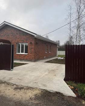 Дом 132м&sup2;, 1-этажный, участок 10 сот.  