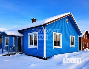 Дом 95м&sup2;, 1-этажный, участок 6 сот.  