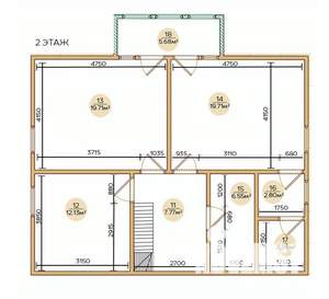 Дом 220м², 2-этажный, участок 17 сот.  