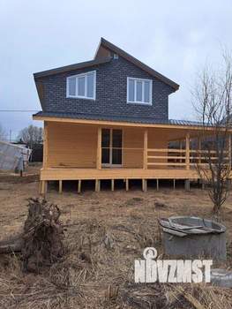 Дом 129м&sup2;, 2-этажный, участок 6 сот.  