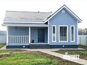 Дом 100м&sup2;, 1-этажный, участок 9 сот.  