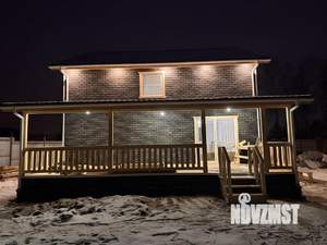 Дом 190м&sup2;, 2-этажный, участок 8 сот.  