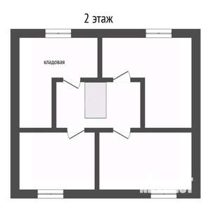 Дом 139м², 2-этажный, участок 5 сот.  