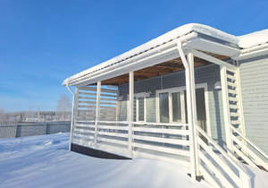 Дом 85м&sup2;, 1-этажный, участок 9 сот.  