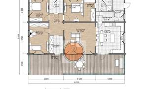 Дом 270м&sup2;, 2-этажный, участок 15 сот.  