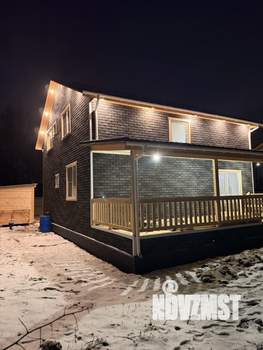 Дом 190м&sup2;, 2-этажный, участок 8 сот.  