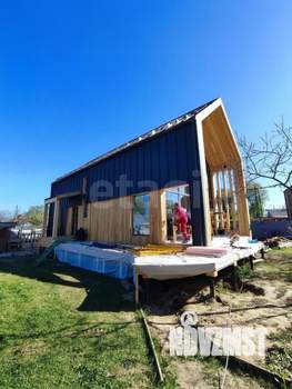 Дом 134м&sup2;, 2-этажный, участок 12 сот.  