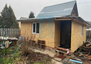 Дом 21м², 2-этажный, участок 600 сот.  