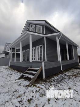 Коттедж 136м&sup2;, 2-этажный, участок 6 сот.  