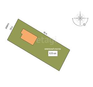 Дом 150м², 2-этажный, участок 6 сот.  