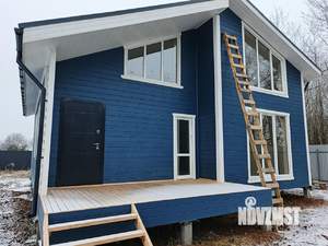 Дом 120м&sup2;, 2-этажный, участок 6 сот.  