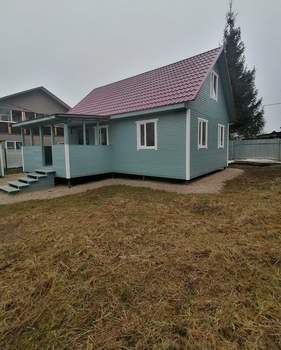 Дом 110м&sup2;, 2-этажный, участок 4 сот.  