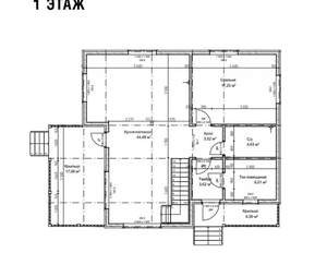Дом 155м&sup2;, 2-этажный, участок 9 сот.  