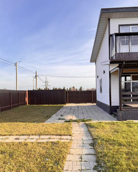 Дом 134м&sup2;, 2-этажный, участок 10 сот.  