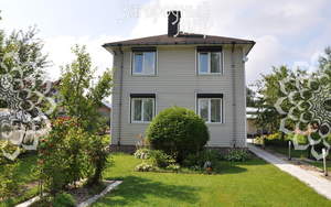 Дом 115м&sup2;, 2-этажный, участок 9 сот.  