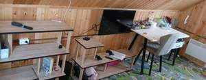 Дом 60м², 2-этажный, участок 10 сот.  