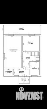 Дом 140м&sup2;, 2-этажный, участок 13 сот.  