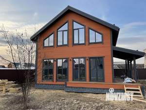 Дом 125м&sup2;, 2-этажный, участок 7 сот.  