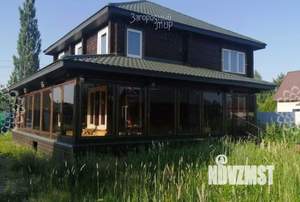 Коттедж 182м&sup2;, 2-этажный, участок 8 сот.  