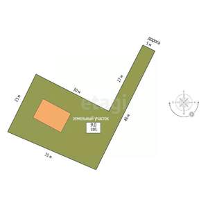 Дом 175м², 2-этажный, участок 9 сот.  
