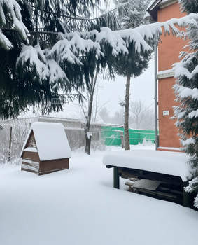 Дом 134м&sup2;, 3-этажный, участок 6 сот.  