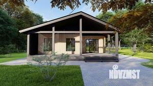 Дом 160м&sup2;, 1-этажный, участок 12 сот.  