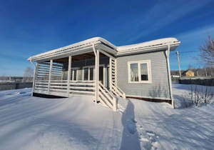 Дом 85м&sup2;, 1-этажный, участок 9 сот.  