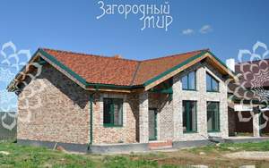 Дом 131м&sup2;, 1-этажный, участок 7 сот.  