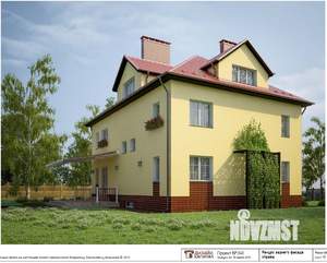 Коттедж 674м&sup2;, 4-этажный, участок 20 сот.  