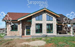 Дом 131м&sup2;, 1-этажный, участок 7 сот.  