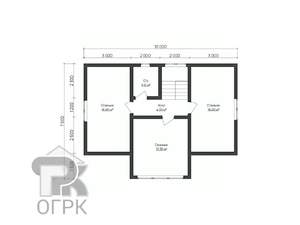 Дом 135м&sup2;, 2-этажный, участок 8 сот.  