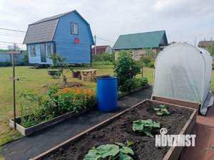 Дом 63м&sup2;, 2-этажный, участок 9 сот.  