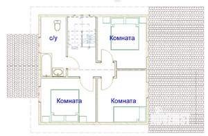 Дом 123м², 2-этажный, участок 6 сот.  