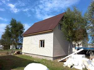 Дом 95м&sup2;, 2-этажный, участок 5 сот.  