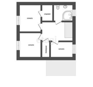 Дом 198м², 2-этажный, участок 10 сот.  