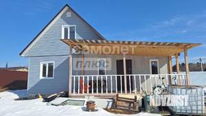 Дом 62м&sup2;, 2-этажный, участок 7 сот.  