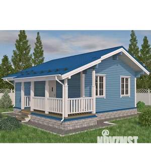 Дом 70м&sup2;, 1-этажный, участок 6 сот.  