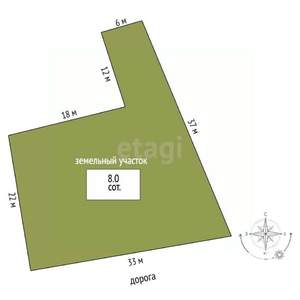 Дача 100м², 2-этажный, участок 10 сот.  