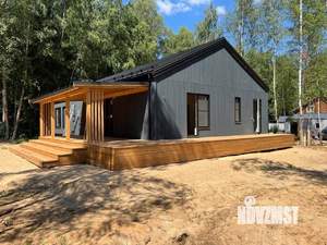 Дом 110м&sup2;, 1-этажный, участок 8 сот.  