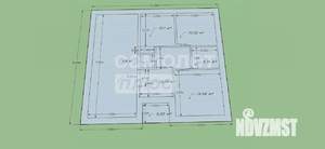 Дом 95м&sup2;, 1-этажный, участок 8 сот.  